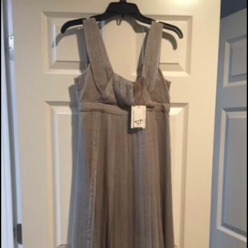Saja size 4 Gray Silk Cocktail Dress